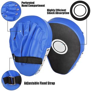 Boxing <b>Focus</b> Mitts for Training Best Target <b>Pads</b> PU Leather Hand Target Boxing <b>Focus</b> <b>Pads</b> Anti Slip Breathable Light weight - Product Image 4
