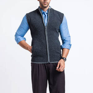 Fully Breathable And Quick Dry Men Knitted Zipper Sweaters Men High Quality Knitted Zipper Sweaters For Sale - Product Image 6