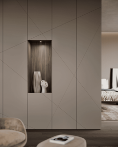 JY Project Customized Modern Modular Sliding Door Bedroom <b>Wardrobe</b> Wooden Closet Organizer System Freestanding Home Furniture - Product Image 2