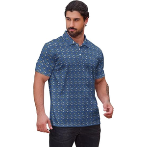Chemises polo pour hommes, nouveau design, pour l'été, en coton de haute qualité, taille plus, matière décontractée, différentes couleurs - Product Image 4