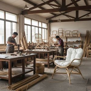 Asientos de Ratán Hechos a Mano para Exteriores, Modernos, Ligeros, Duraderos, Resistentes a la Intemperie, para Jardín, Balcón, Patio, Ecológicos, para Dormitorio Infantil - Product Image 5