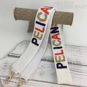 Premium Quality NOVA STAR CRAFT Lightweight Beaded Embroidery Strap Fashion Purse Collection Custom Design Seed Beads Bag Strap - Product Image 6