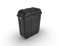 Boîte de rangement de qualité supérieure noire pour moto de tourisme Meteor Classic Hunter New Bullet 350 KXA00076 à vendre
