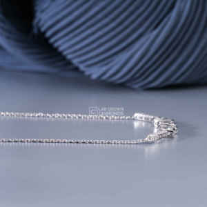 Pendentif de luxe en argent S925 avec moissanite taille émeraude pour femme, formes multiples (marquise, ovale, princesse, ronde), qualité VS EF, bijoux - Product Image 5