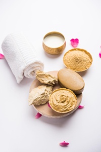 Polvo de Tierra Multani Mitti 100% Natural para el Cuidado Facial y Capilar - Product Image 2