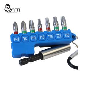 ชุดดอกไขควง 8 ชิ้น พร้อมที่เก็บดอกไขควง สำหรับสว่านกระแทก เจาะไม้ ผิวเคลือบสังกะสี ความยาว 13 ซม. ผลิตในไต้หวัน รับผลิตแบบ OEM/ODM ปรับแต่งรุ่นได้ - Product Image 3