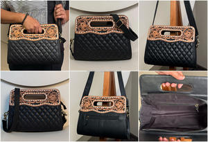 Servicios de personalización directos de fábrica, bolso cruzado de cuero acolchado de alta calidad, bolsos de hombro de lujo - Product Image 4