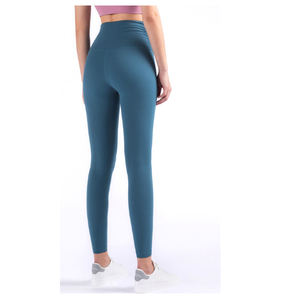 Women Compression Legging High Waist Stretch Fitness Pants Breathable Quick Dry Gym Yoga Wear <b>Tummy</b> <b>Control</b> Leggings - Product Image 2