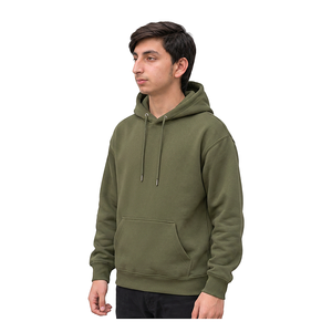 Cotton Pullover <b>Hoodie</b> Relaxed Fit Streetwear Sweatshirt Custom Private Label Apparel Manufacturing For Fashion Clothing Brands - Product Image 3