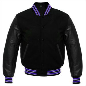 Jacket for Man, Man Jacket Highest Quality Blank Design 100% Wool Satin Varsity Jacket <b>Men</b> Long Sleeve Custom Embroidery logo - Product Image 1
