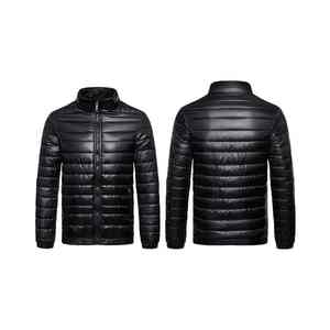 Veste matelassée pour homme de qualité supérieure et respirante, avec logo personnalisé, maintenant disponible à prix de gros, nouveau style. - Product Image 2