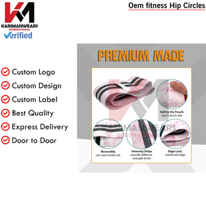Adjustable Hip Circle Band Men Women Gym Glute Workout Resistance Training OEM Supplier - Product Image 5