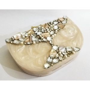 Bolso de Mano de Resina Ecológica de Lujo para Mujer, Producto con Marco de Resina Ecológica - Product Image 6