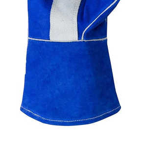 Custom Logo Printed Cowhide Leather TIG Welding Work <b>Gloves</b> Industrial Construction Heat Protection Safety Welder Working <b>Gloves</b> - Product Image 5