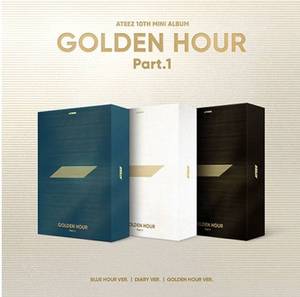 ATEEZ GOLDEN HOUR : ภาคที่ 1 (รุ่นมาตรฐาน) กลุ่มดนตรีเคป๊อปเกาหลี ภาษาเกาหลี ทุกวัย รุ่น BW-155 KR - Product Image 1