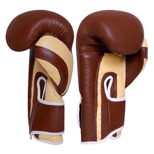 Guantes de Boxeo de Piel/Sintética con Cordones, Diseño de Última Generación, Calidad Premium, Ligeros, Absorbentes de Humedad, Personalizables - Product Image 3