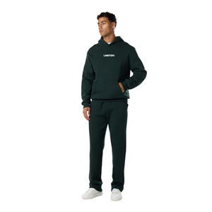 Conjunto Deportivo para Hombre, con Capucha, Estilo Urbano, Ecológico, Tallas Grandes, Pantalones Anchos, Corte Regular, Bolsillos Laterales, Venta al Por Mayor - Product Image 1
