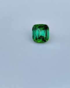 Turmalina natural afgana azul verdosa, corte cojín, sin tratamiento térmico, piedra suelta para joyería fina. - Product Image 4