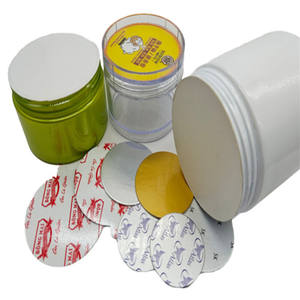 Bouchon de bouteille et pot cosmétique personnalisé en aluminium anti-déversement de 100 ml avec joint à vis et insert d'étanchéité en mousse PE - Product Image 2