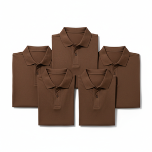 T-shirt de golf pour homme, personnalisé, en gros, avec logo brodé ou imprimé, manches courtes, décontracté, tricoté, 100% coton, noir uni, coupe ajustée, vierge - Product Image 1