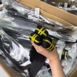 Extensiones de cabello humano vietnamita recto de hueso de trama de máquina doble Color natural para vendedores al por mayor - Product Image 6