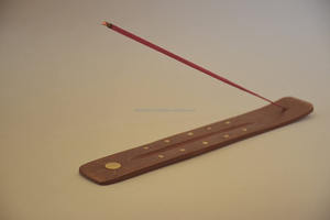 Bandeja de quemador de incienso de madera india de calidad superior con diseño floral Ideal para el hogar Temple Spa Hotel Decoración Uso ritual diario - Product Image 4