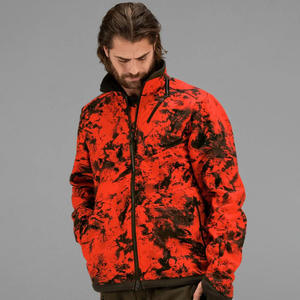 Chaqueta de Caza Camuflaje Naranja Brillante, Chaqueta Táctica de Alta Visibilidad para Exteriores, Resistente al Viento y al Agua, Abrigo de Cazador - Product Image 5
