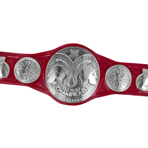 WWE Tag Team Championship Belt Premium Customizable Red Strap High-Quality Wrestling Title Trophy - Product Image 4