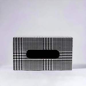 Best Quality Nordic Style Resin Tissue Box with Marble Finish & Mirror <b>Polish</b> Decorative Decorative resin storage Tableware Item - Product Image 6