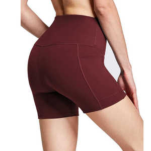 Shorts Deportivos de Lujo para Mujer, Marca Outfitize International, Venta al Por Mayor, Elásticos en 4 Direcciones, Cintura Alta, para Gimnasio y Entrenamiento, con Logotipo Personalizado - Product Image 5