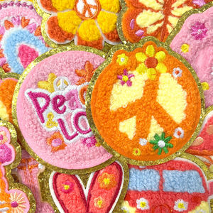 Custom Logo Embroidery Applique Badge Factory OEM Chenille Iron <b>on</b> <b>Sew</b> <b>on</b> <b>Patch</b> for Clothing Bags Caps Hats Garments - Product Image 6