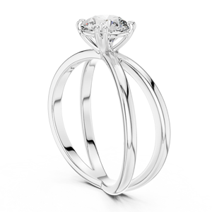 Factory Wholesale 925 Sterling Silver Moissanite <b>Diamond</b> <b>Ring</b> Custom Engagement Wedding Jewelry Manufacturer OEM Supplier - Product Image 3