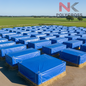 Tela de Protección para Alimentos de Animales LDPE al por Mayor para Ganadería, Almacenamiento de Alimentos, Almacenamiento de Ensilaje y Resistencia a la Intemperie - Product Image 6