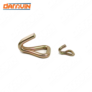 1/1.5/2 Inch and 0.8/1/1.5/2/3/4/5 Ton Heavy Duty 5000kg OEM/ODM 50mm Metal Polyester Double <b>J</b>-<b>Hook</b> Vietnam - Product Image 6