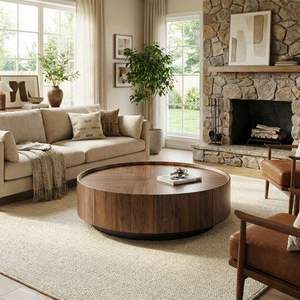 Mesa de Centro de Madera de Alta Gama con Artesanía Experta y Materiales de Madera Premium para Hogares de Lujo - Product Image 3