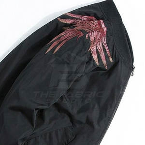 Chaqueta Sukajan de Moda Urbana Premium con Bordado y Tela Satinada Suave, Ajuste Cómodo para el Estilo Diario - Product Image 6