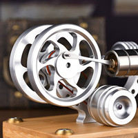 Kit Moteur Stirling à Air Chaud Éducatif avec Générateur d'Électricité et Lumières LED pour l'Enseignement en Classe