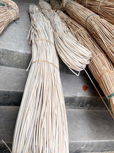 Noyau de rotin naturel durable de qualité supérieure, diamètre 7-40 mm, beige et blanc, origine Vietnam, pour la fabrication artisanale de chaises et la tressage. - Product Image 3