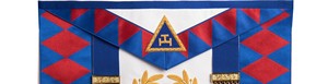 Tablier de cérémonie maçonnique Royal Arch Grand Chapter, régalia maçonnique de qualité supérieure, brodé à la main sur mesure pour les francs-maçons - Product Image 5