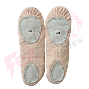 Chaussures de ballet professionnelles pour filles, de qualité supérieure, légères, en toile, avec cordon élastique doux pour tout-petits - Product Image 5