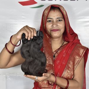 Cheveux humains indiens bruts 100% naturels, meilleure qualité, cheveux propres, fournisseurs en gros, extensions de cheveux humains Bodywave - Product Image 5