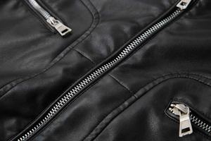 Chaqueta de Motocicleta de Cuero PU para Hombre, Nueva, Casual, a la Moda, con Frente Sólido Personalizado, Ecológica e Impermeable, para Invierno - Product Image 6