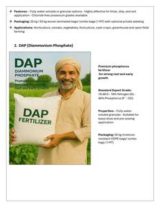 Fertilizante de Fosfato Diamónico (DAP) de Alta Eficiencia y Liberación Rápida para un Rendimiento Máximo de Cultivos - Product Image 2