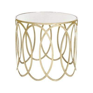 Modern round Metal Iron Coffee <b>Table</b> with Removable Top <b>Low</b> Price for Living Room or Office Serving as Center <b>Table</b> - Product Image 1