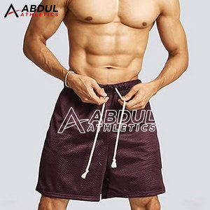 Pantalones Cortos de Malla de Alto Rendimiento que Ofrecen Comodidad Ligera y Tela Flexible para Movilidad en Actividades de Fitness y Deportivas - Product Image 2
