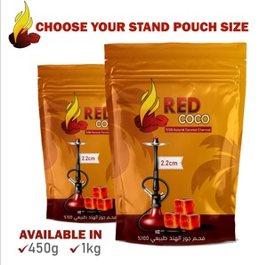 Carbón de Coco Rojo Clase B, Briquetas de Carbón de Coco Negro de Larga Duración, Bajo en Cenizas, Carbón Premium para Shisha, Indonesia - Product Image 4