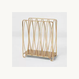 Wholesale Metal Napkin Holder New Design Stylish Customized Restaurant <b>Table</b> Tissue Holder Factory Direct - Product Image 2