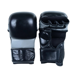 Guantes de Combate MMA de Piel Sintética de Alta Calidad, Hechos a Medida, con Cierre, para Combate Profesional, con Logotipo Personalizado - Product Image 1