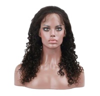 Perruque Lace Front HD Cheveux Indiens Naturels Remy Longueur Personnalisée pour Femmes et Filles Usage Export
