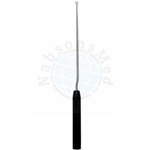 เครื่องมือผ่าตัดกระดูกแบบใช้มือ NABSONS MED Lateral Bayonet Ring Bone Curette ขนาด 18.5 ซม. ทำจากสแตนเลสสตีล ด้ามจับ 7 นิ้ว - Product Image 2